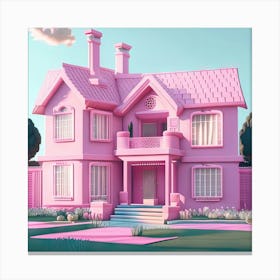 Barbie Dream House (716) Canvas Print