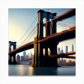 Brooklyn Bridge Canvas Print