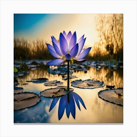 Lotus Flower 12 Canvas Print