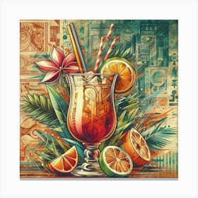 Tiki Cocktail 5 Canvas Print