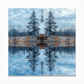 Tree In The Water Canvas Print