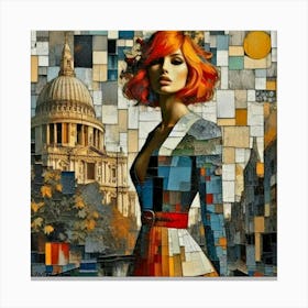 London Cityscape Canvas Print