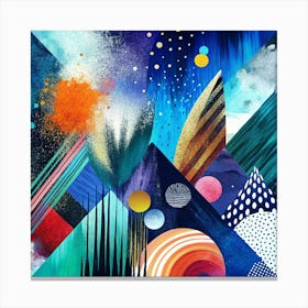 Abstract Painting 8 Canvas Print