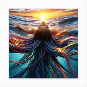 Mermaid 88 Canvas Print