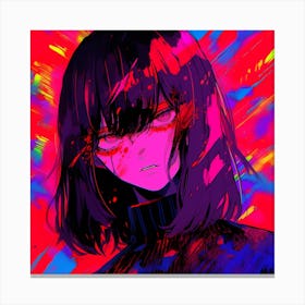 Anime Girl 25 Canvas Print