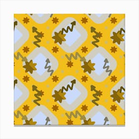 Seamless Pattern Canvas Print