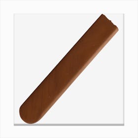 Brown Wooden cigar Canvas Print