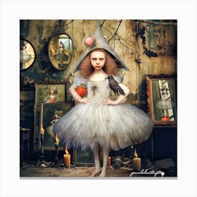 October Dancer Canvas Print