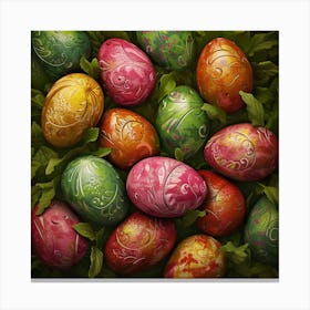 Easter Eggs 3 Canvas Print