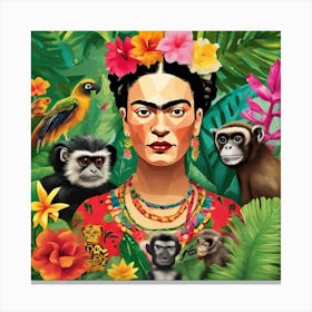 Frida Kahlo 133 Canvas Print