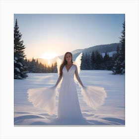 CHRISTMAS ANGEL Canvas Print