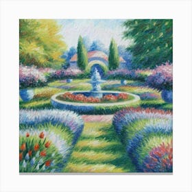 Garden In Bloom Canvas Print