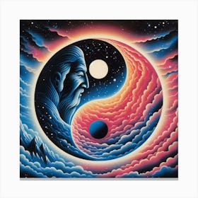 Yin Yang 5 Canvas Print