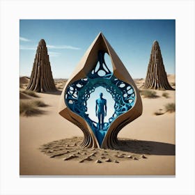 Sands Of Time 70 Canvas Print
