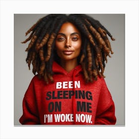 Stay Woke Canvas Print