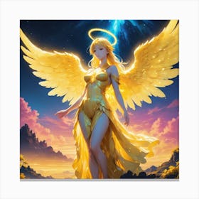 Angel Canvas Print