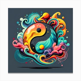 Yin Yang 1 Canvas Print