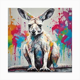 Kangaroo Canvas Print