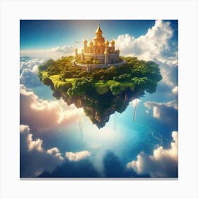 Castle In The Sky 40 Canvas Print