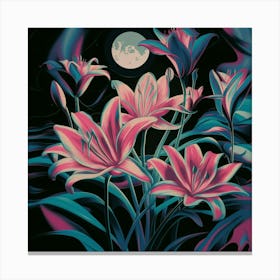 Lily Of The Night 1 Canvas Print