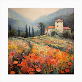 Golden Glow: Monet's Italian Symphony Canvas Print