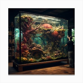 Amazing Aquarium Canvas Print