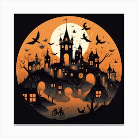 Halloween Night 1 Canvas Print