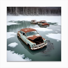 Iron & Ice ~Reimagined 107 Canvas Print