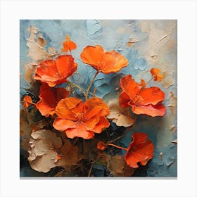 Nasturtium Canvas Print