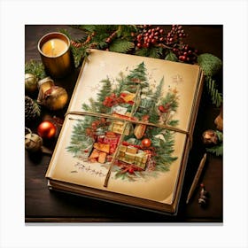 Firefly Festive Christmas Journal Of Warm Holiday Memories 94640 (2) Canvas Print