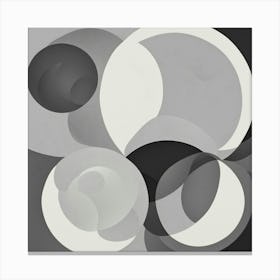 Abstract Circles 18 Canvas Print