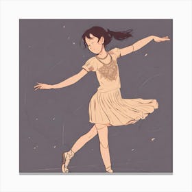 Dancer Canvas Print