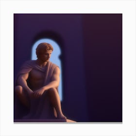 Statue Of Aphrodite 8 Canvas Print