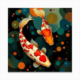 Koi Fish 80 Canvas Print