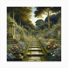 Garden Path 18 Canvas Print