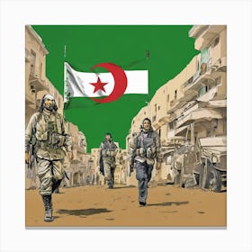 Algeria Canvas Print