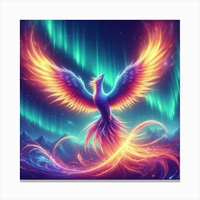 Aurora Phoenix  Canvas Print