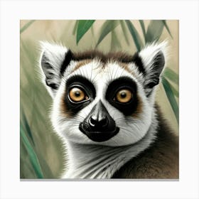 Lemur 12 Canvas Print