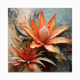 Tropical flower 3 Canvas Print