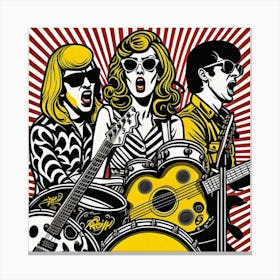 Rockers Canvas Print