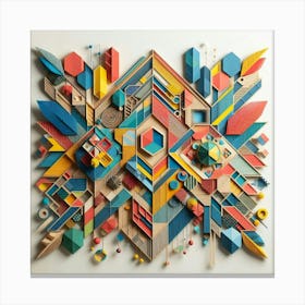 Geometric Art Canvas Print