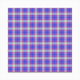 Checkered Fabric 3 Canvas Print