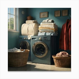 Laundry Room 4 Canvas Print