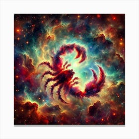 Scorpio Nebula #1 Canvas Print