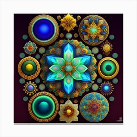 Fractal Art Canvas Print