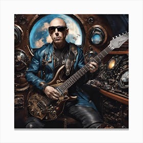 Joe Satriani Flying in a Blue Dream Canvas Print