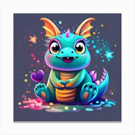 Little Dragon Canvas Print