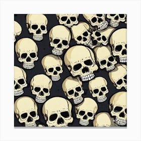 Skulls 6 Canvas Print