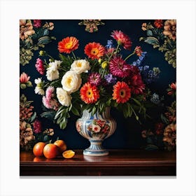 Floral Arrangement 1 Canvas Print