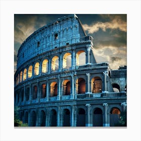 Eternal Majesty of the Colosseum Canvas Print